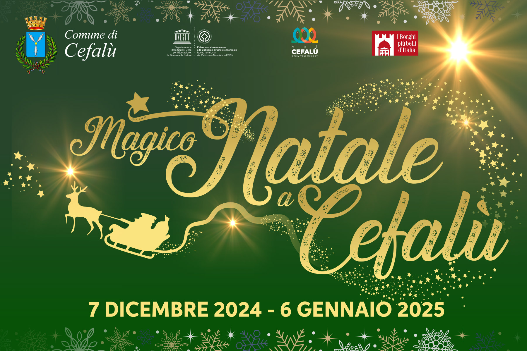 Calendario eventi Natale Cefalù - Palazzo Villelmi